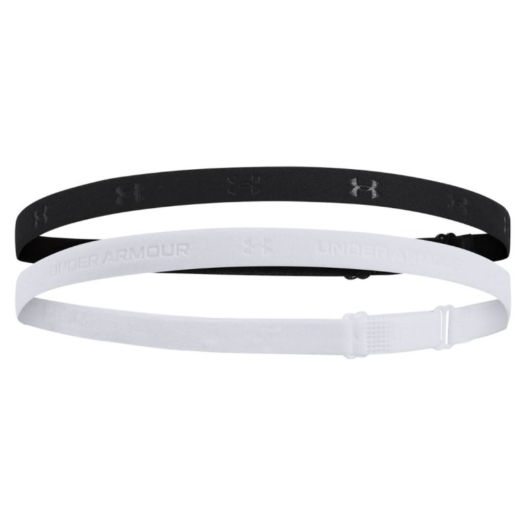 Пов'язки Under Armour Adjustable Mini Bands W - чорно/біла
