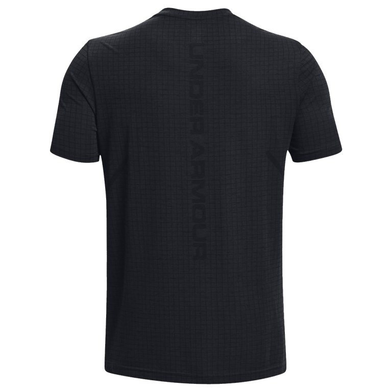 Футболка Under Armour Seamless Grid SS M - чорна