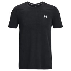 Футболка Under Armour Seamless Grid SS M - чорна