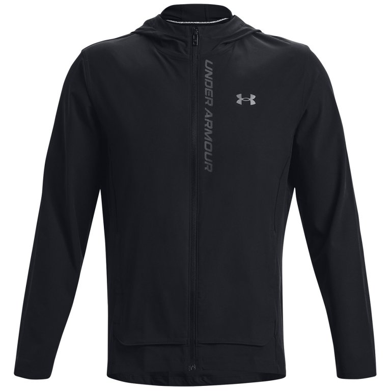 Куртка чоловіча Under Armour Outrun The Storm Jacket M - чорна