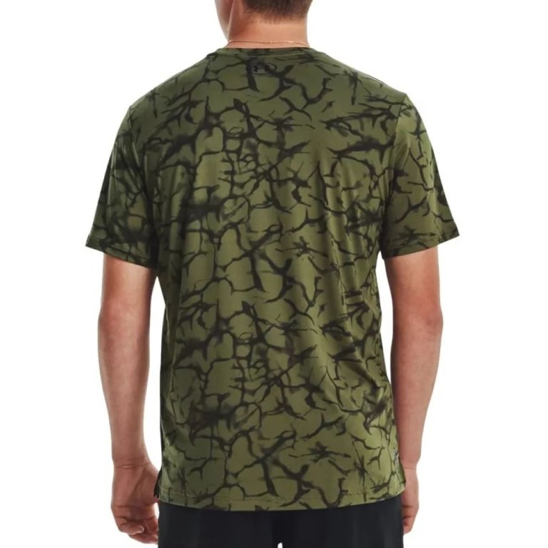 Футболка Under Armour Rush Energy Print SS M - зелена