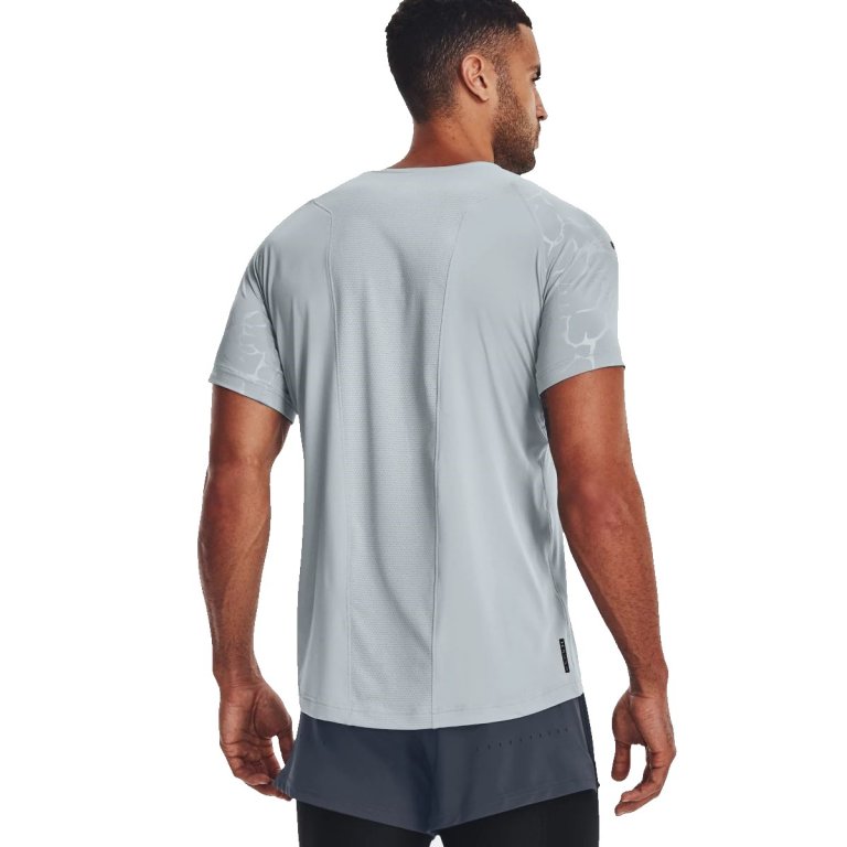 Футболка Under Armour Rush Emboss SS M - блакитна
