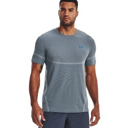 Футболка Under Armour Rush Seamless Legacy SS M - синя