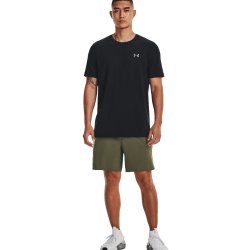 Футболка Under Armour Rush Seamless Legacy SS M - чорна