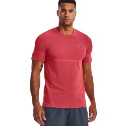 Футболка Under Armour Rush Seamless Legacy SS M - червона