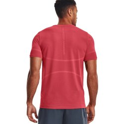 Футболка Under Armour Rush Seamless Legacy SS M - червона