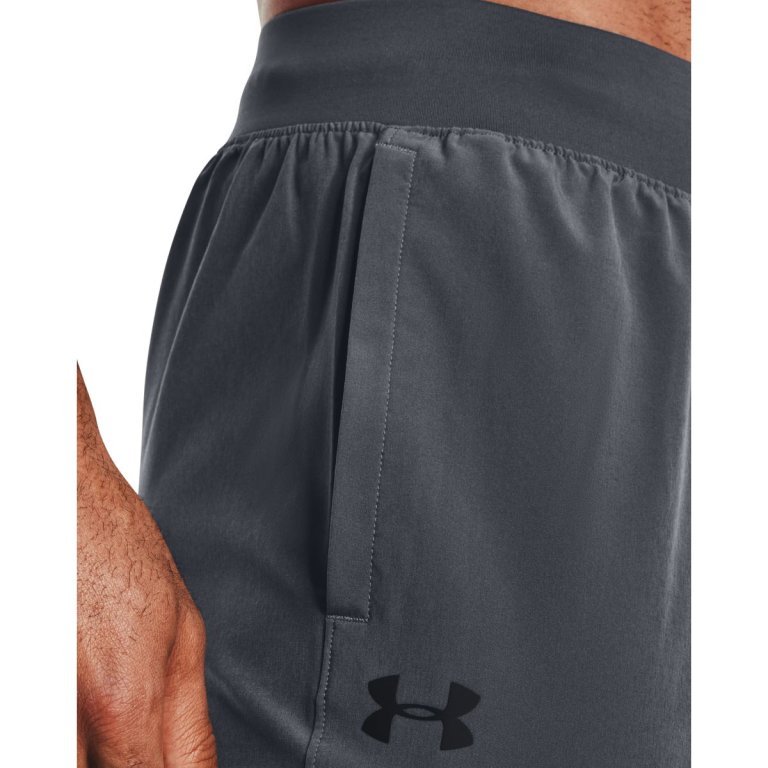 Штани чоловічі (бігові) Under Armour Stretch Woven штани M - сірі
