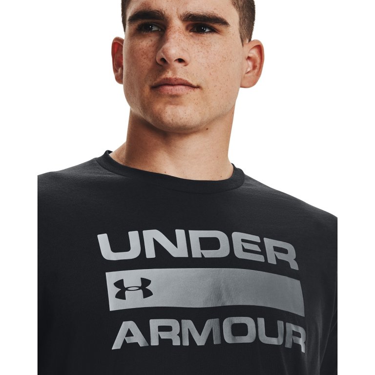 Футболка Under Armour Team Issue Wordmark SS M - чорна
