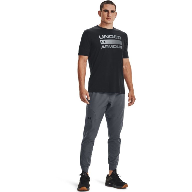 Футболка Under Armour Team Issue Wordmark SS M - чорна