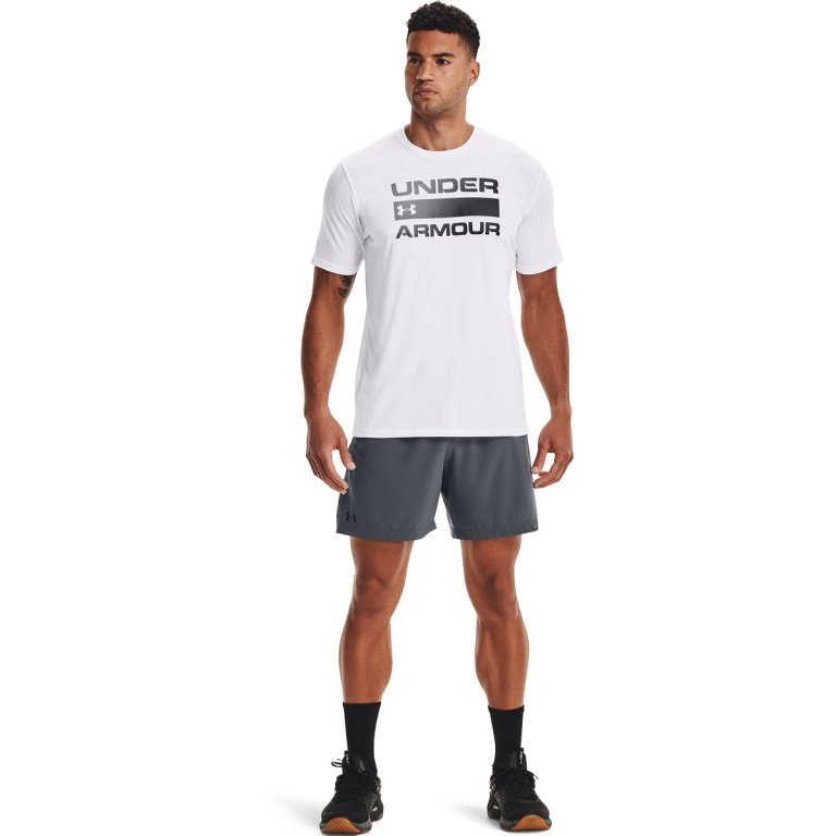 Футболка Under Armour Team Issue Wordmark SS M - біла