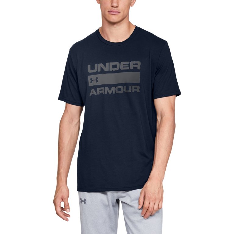 Футболка Under Armour Team Issue Wordmark SS M - синя