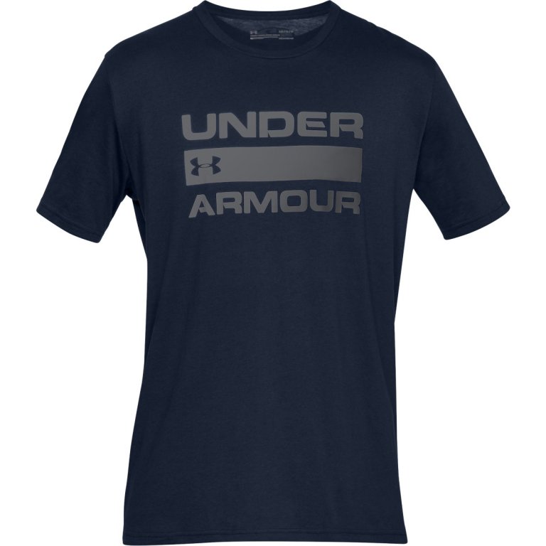 Футболка Under Armour Team Issue Wordmark SS M - синя