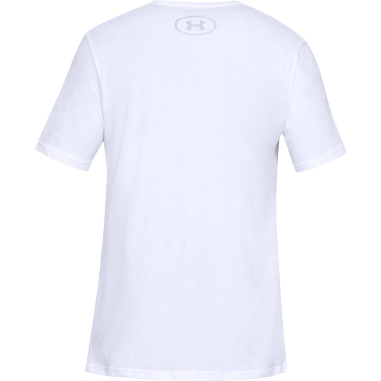 Футболка Under Armour Sportstyle Logo SS M - біла