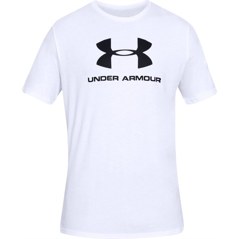 Футболка Under Armour Sportstyle Logo SS M - біла
