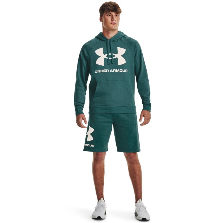 Худі Under Armour Rival Fleece Big Logo HD M - зелене