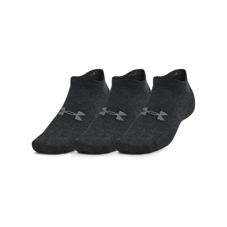 Шкарпетки Under Armour Essential No Show 3pk Socks - чорні