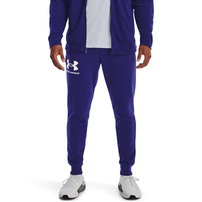 Штани чоловічі (спортивні) Under Armour Rival Terry Jogger M - сині