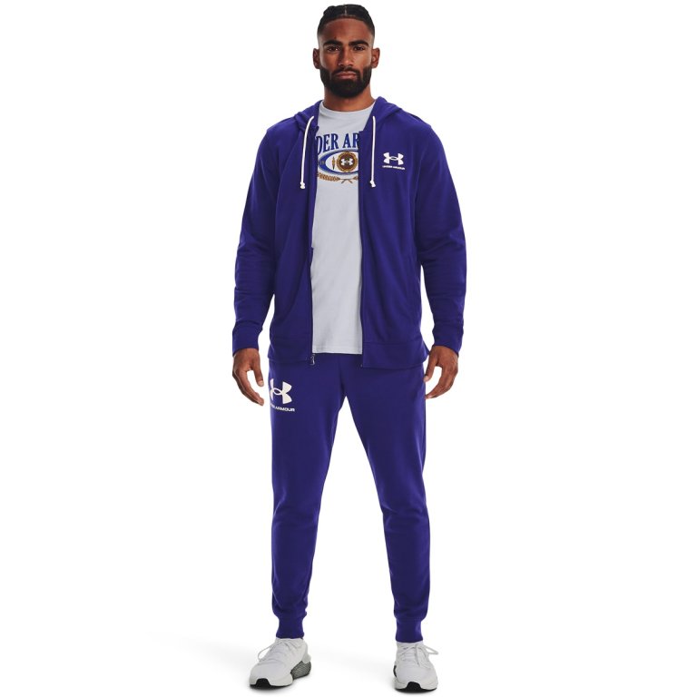 Штани чоловічі (спортивні) Under Armour Rival Terry Jogger M - сині