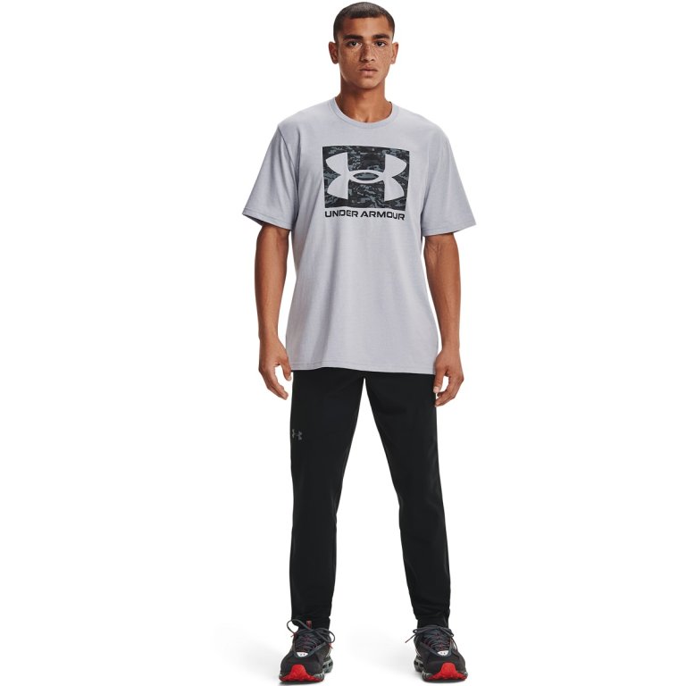 Футболка Under Armour ABC Camo Boxed Logo SS M - сіра