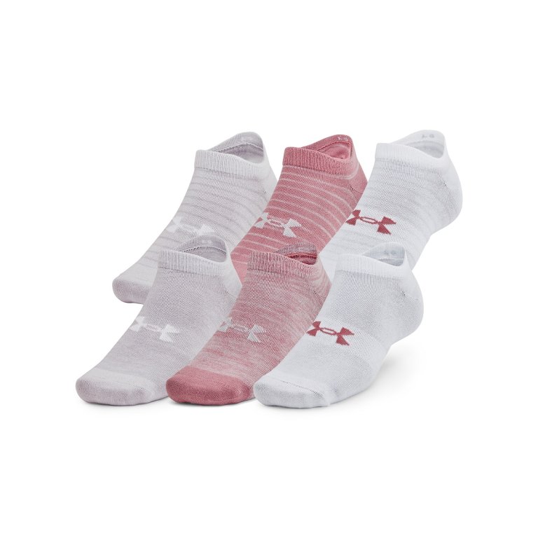 Шкарпетки Under Armour Essential No Show 6pk - рожеві