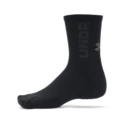 Шкарпетки Under Armour 3-Maker 3pk Mid-Crew Socks - чорні