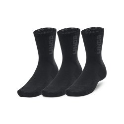 Шкарпетки Under Armour 3-Maker 3pk Mid-Crew Socks - чорні