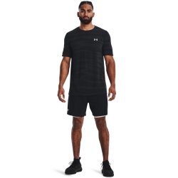 Футболка Under Armour Seamless Wave SS M - чорна