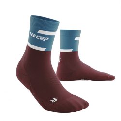 Шкарпетки CEP 4.0 W - синьо/червоні