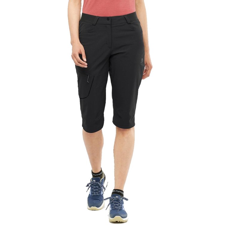 Штани Salomon WAYFARER CAPRI W - чорний