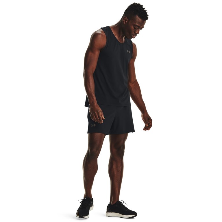 Шорти чоловічі Under Armour Launch Elite 5'' Short M - чорні