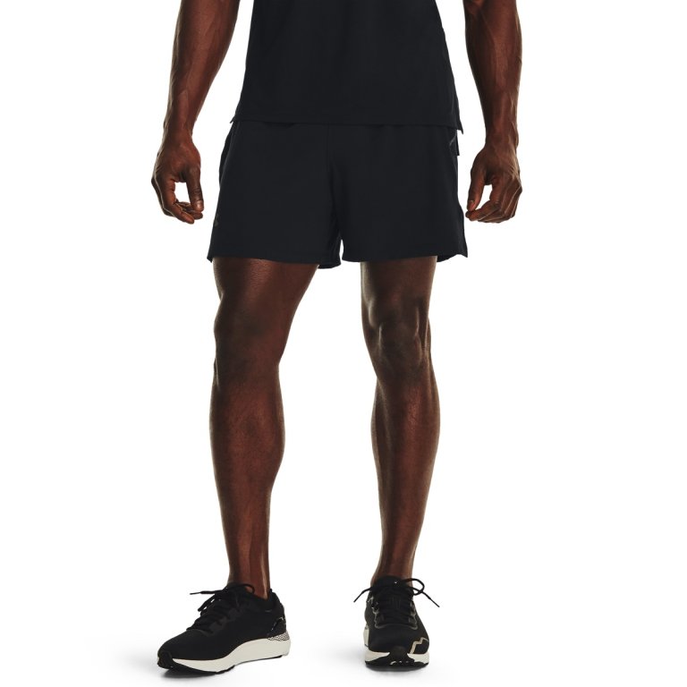 Шорти чоловічі Under Armour Launch Elite 5'' Short M - чорні
