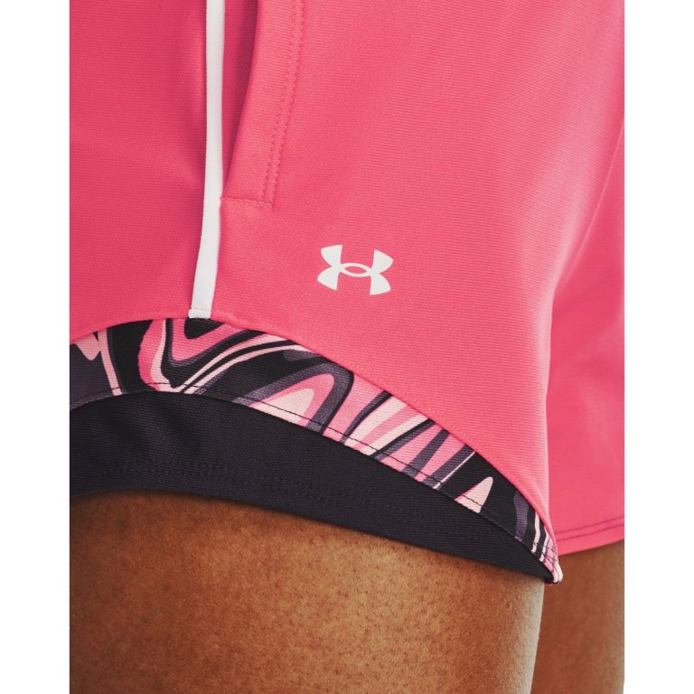 Шорти жіночі Under Armour Play Up Shorts 3.0 TriCo Nov W - рожеві