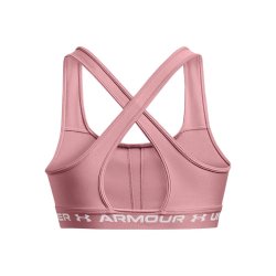 Бюстгальтер Under Armour UA Crossback Mid Bra W - рожевий