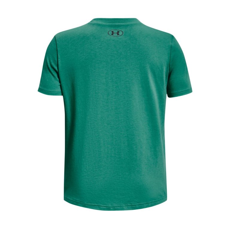 Футболка Under Armour Sportstyle Left Chest SS J - зелена
