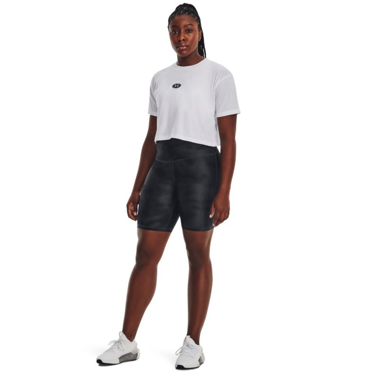 Шорти жіночі Under Armour AOP Bike Short W - чорні