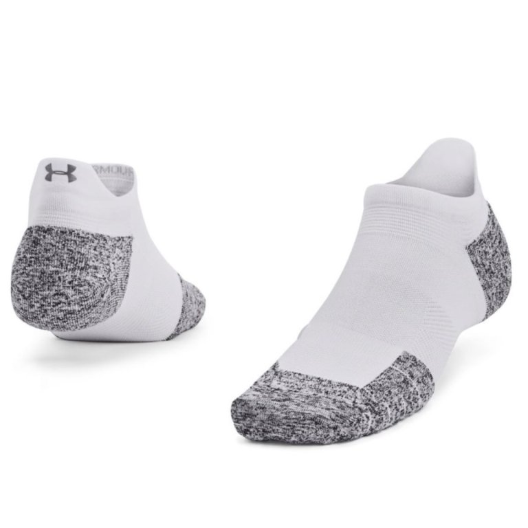 Шкарпетки Under Armour AD Run Cushion 1pk NS Tab Socks - білі