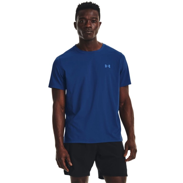 Футболка Under Armour Iso-Chill Laser Heat SS M - синя