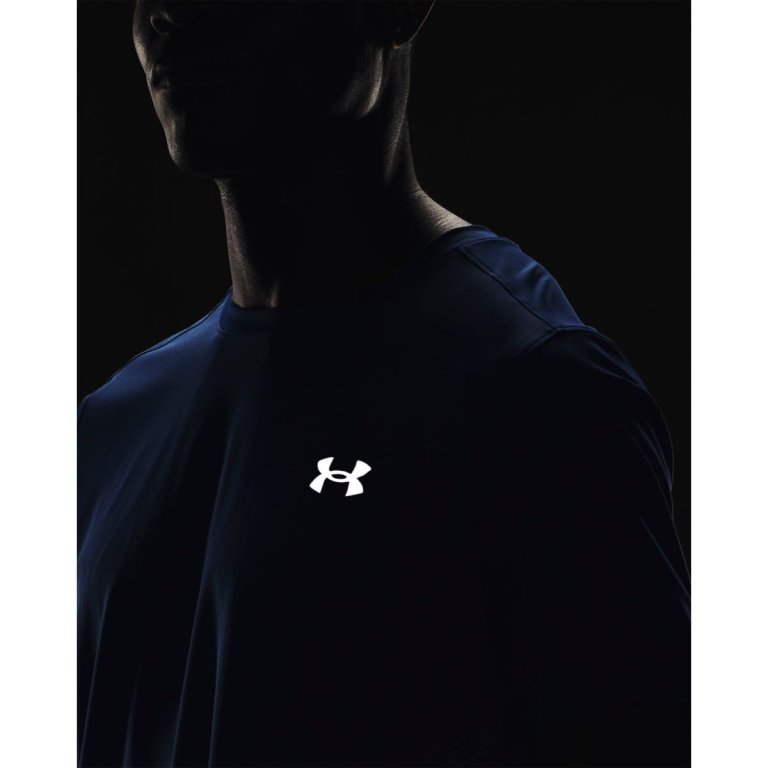 Футболка Under Armour Iso-Chill Laser Heat SS M - синя