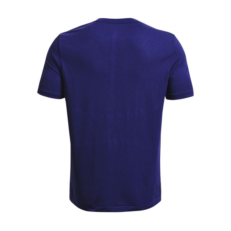 Футболка Under Armour Rush Seamless Legacy SS M - синя