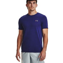 Футболка Under Armour Rush Seamless Legacy SS M - синя