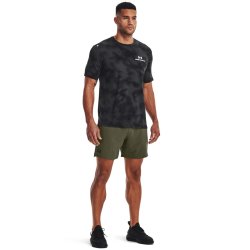 Футболка Under Armour Rush Energy Print SS M - чорна