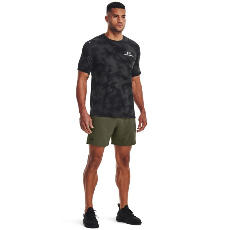 Футболка Under Armour Rush Energy Print SS M - чорна