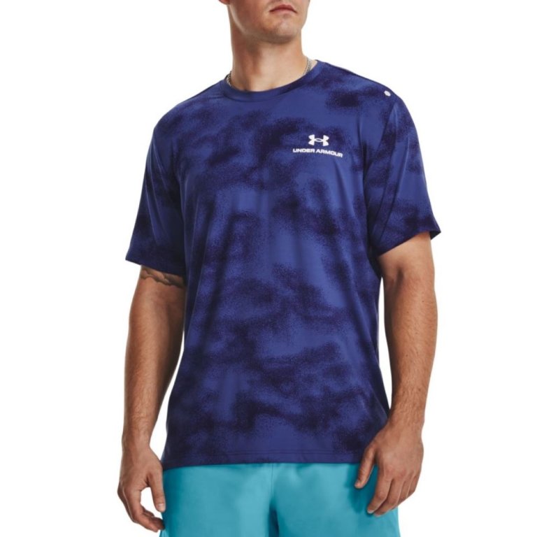 Футболка Under Armour Rush Energy Print SS M - синя
