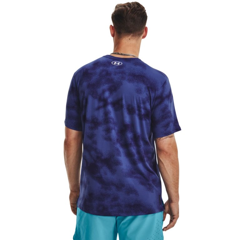 Футболка Under Armour Rush Energy Print SS M - синя