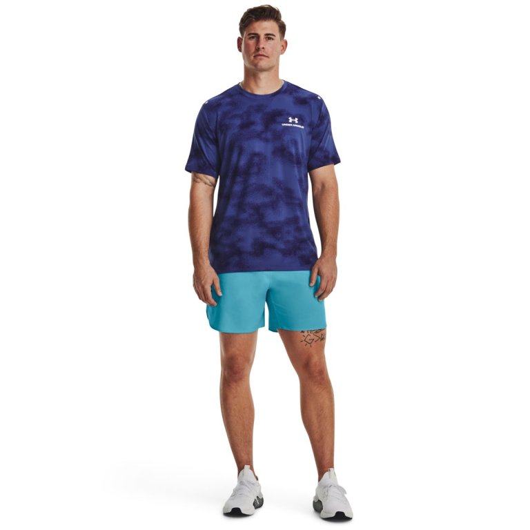 Футболка Under Armour Rush Energy Print SS M - синя
