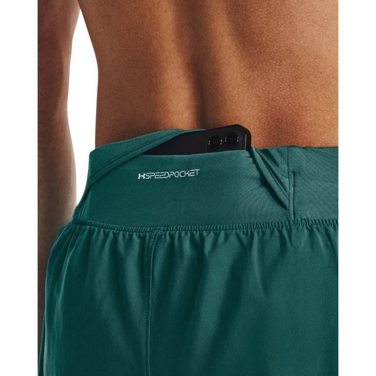 Шорти чоловічі Under Armour Launch Elite 2in1 7'' Short M - зелені