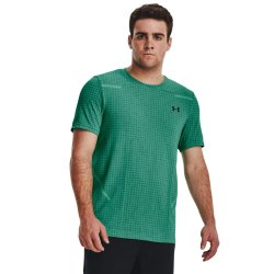 Футболка Under Armour Seamless Grid SS M - зелена