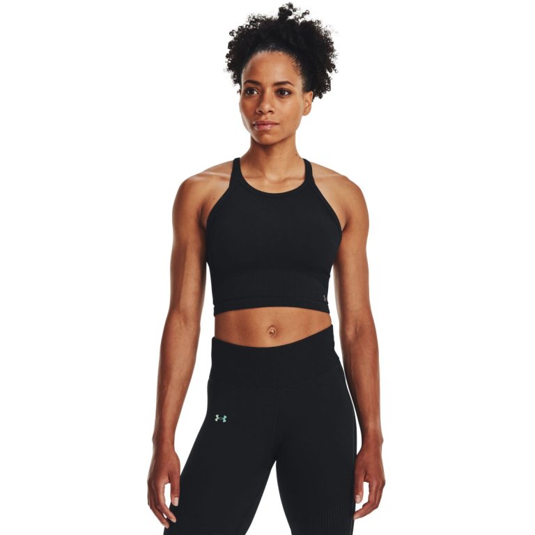 Топ Under Armour Rush Seamless Tank W - чорний