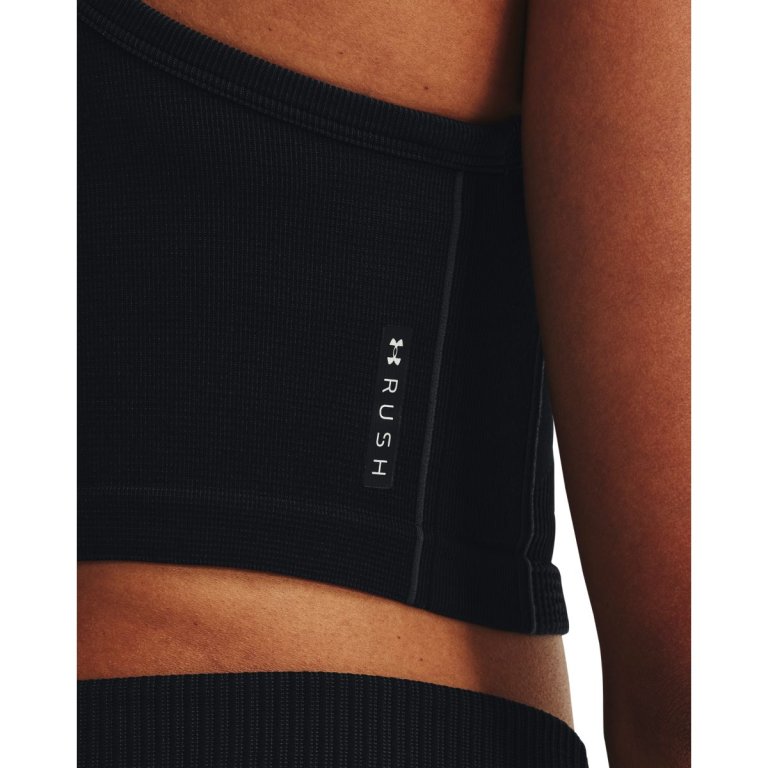 Топ Under Armour Rush Seamless Tank W - чорний