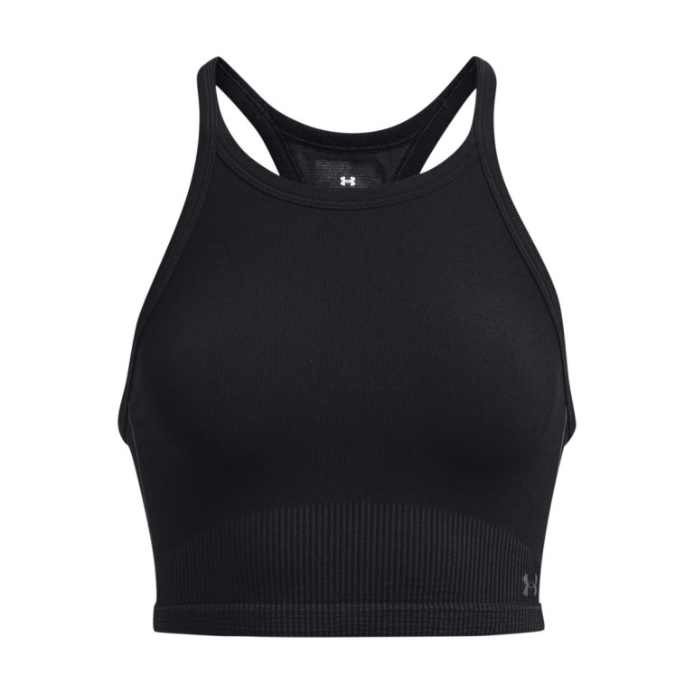 Топ Under Armour Rush Seamless Tank W - чорний